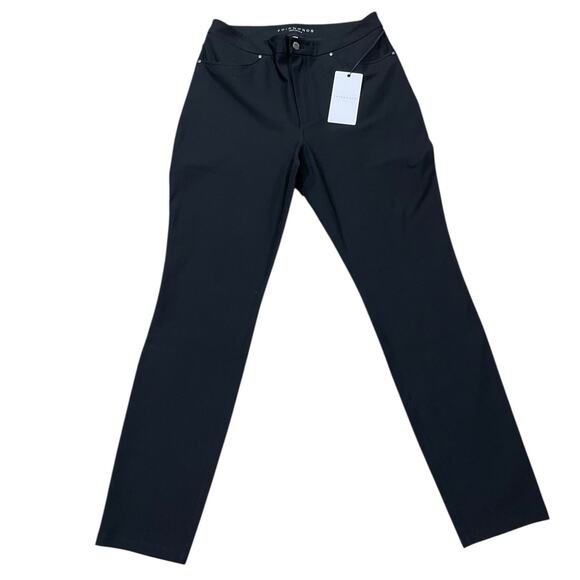 7 DIAMONDS INFINITY Straight Dress Pants NWT Size 30 Women’s WIP-3000 Black NEW - Picture 1 of 9